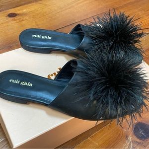 Gently Worn! Cult Gaia Flats! Comfy & stylish! Includes original box & shoe bag